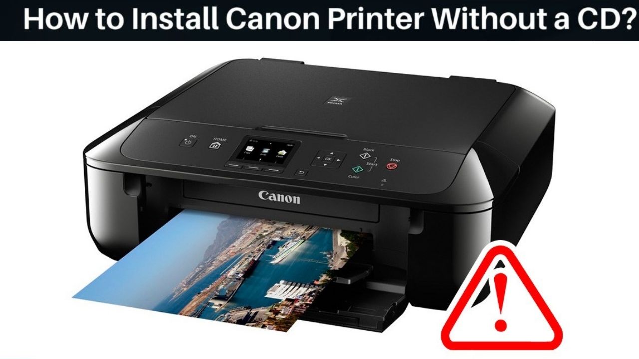 How to Install Canon Printer Without a CD_