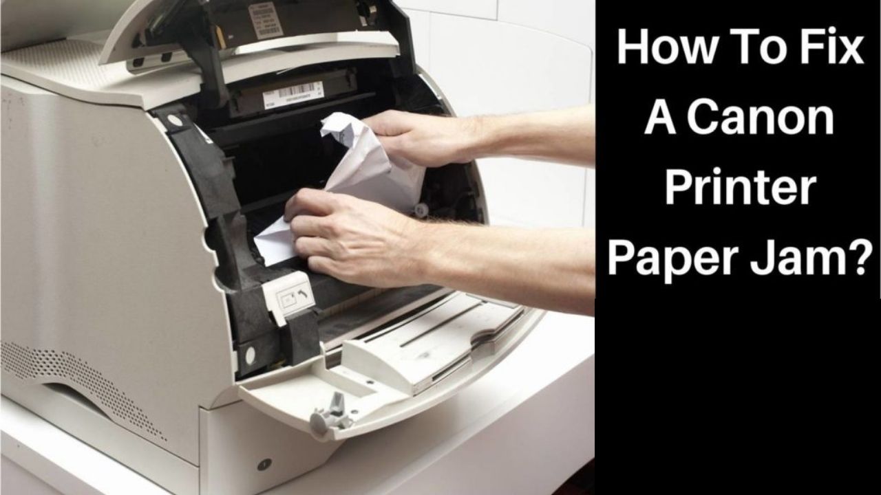 how to fix canon printer paper jam issue