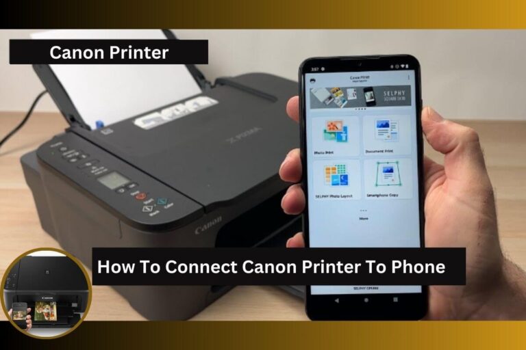 How To Connect Canon Printer To Phone